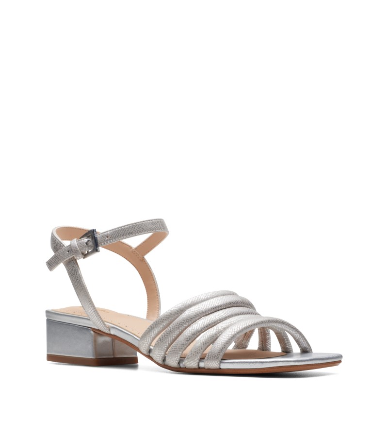 Clarks - Seren25 Part Silver Metallic